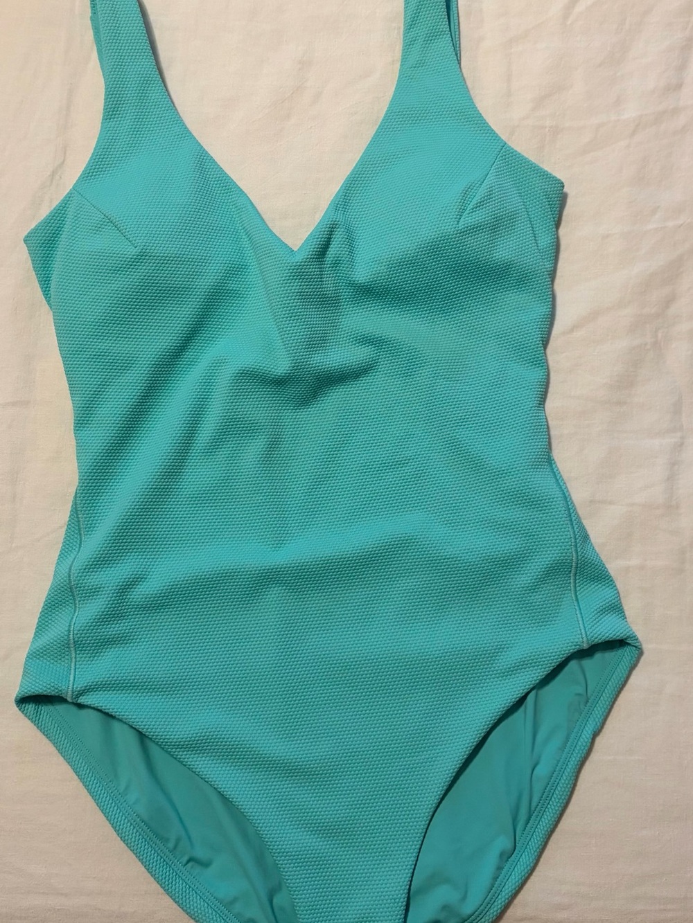 Women’s SPANX One-Piece Swimsuit in Turquoise sz small
